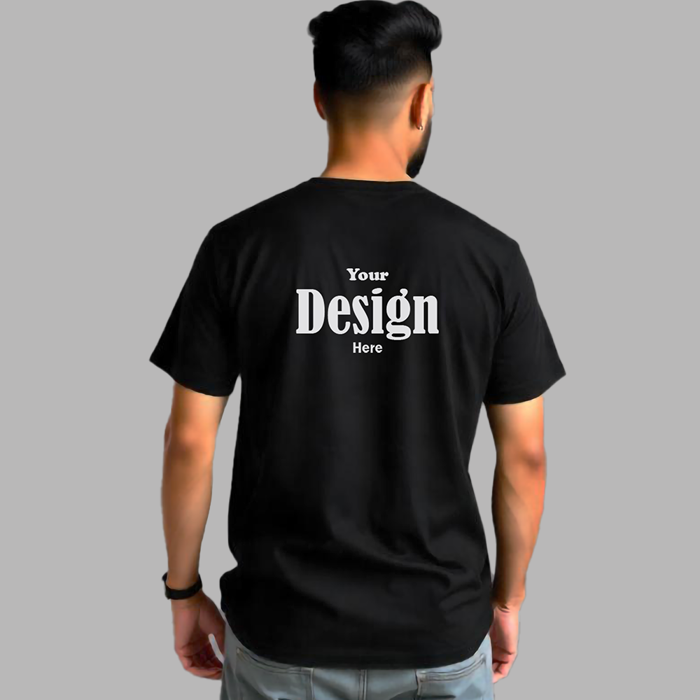 Custom Back Print T-Shirt