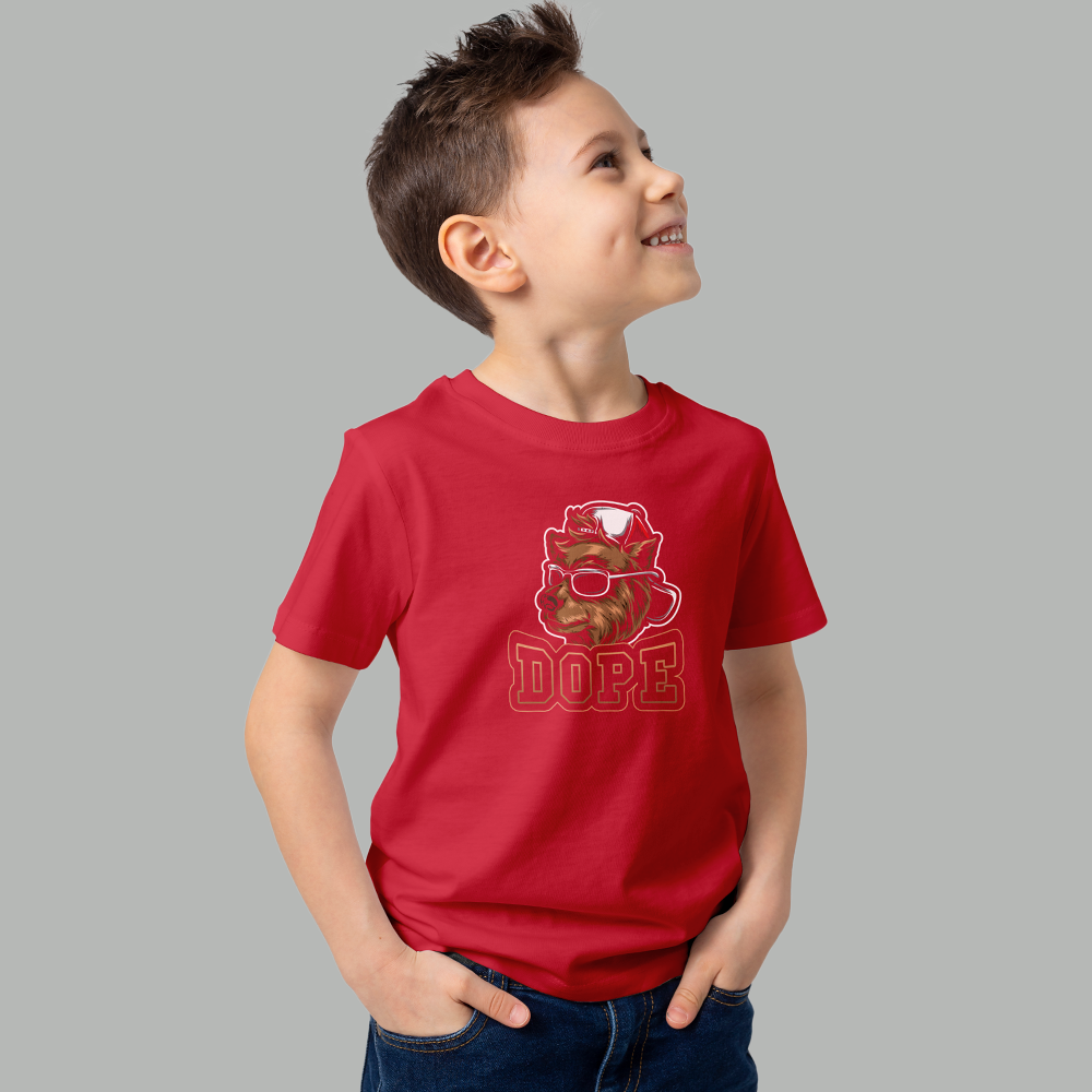 Kids Printed Cotton T-Shirt – Fun & Comfy Everyday Wear