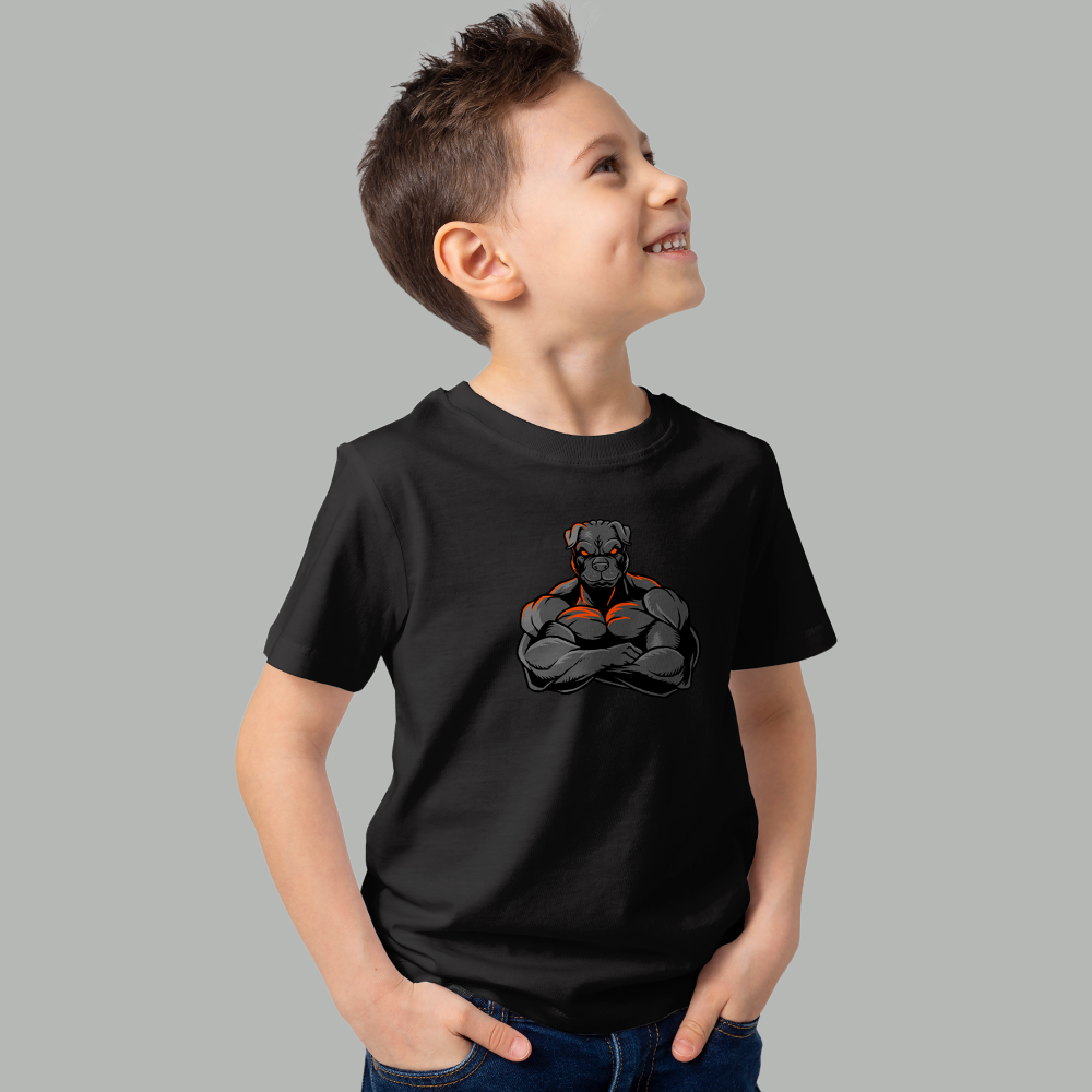 Power Pup T-Shirt for Kids – Bold & Comfortable Dog Graphic Tee