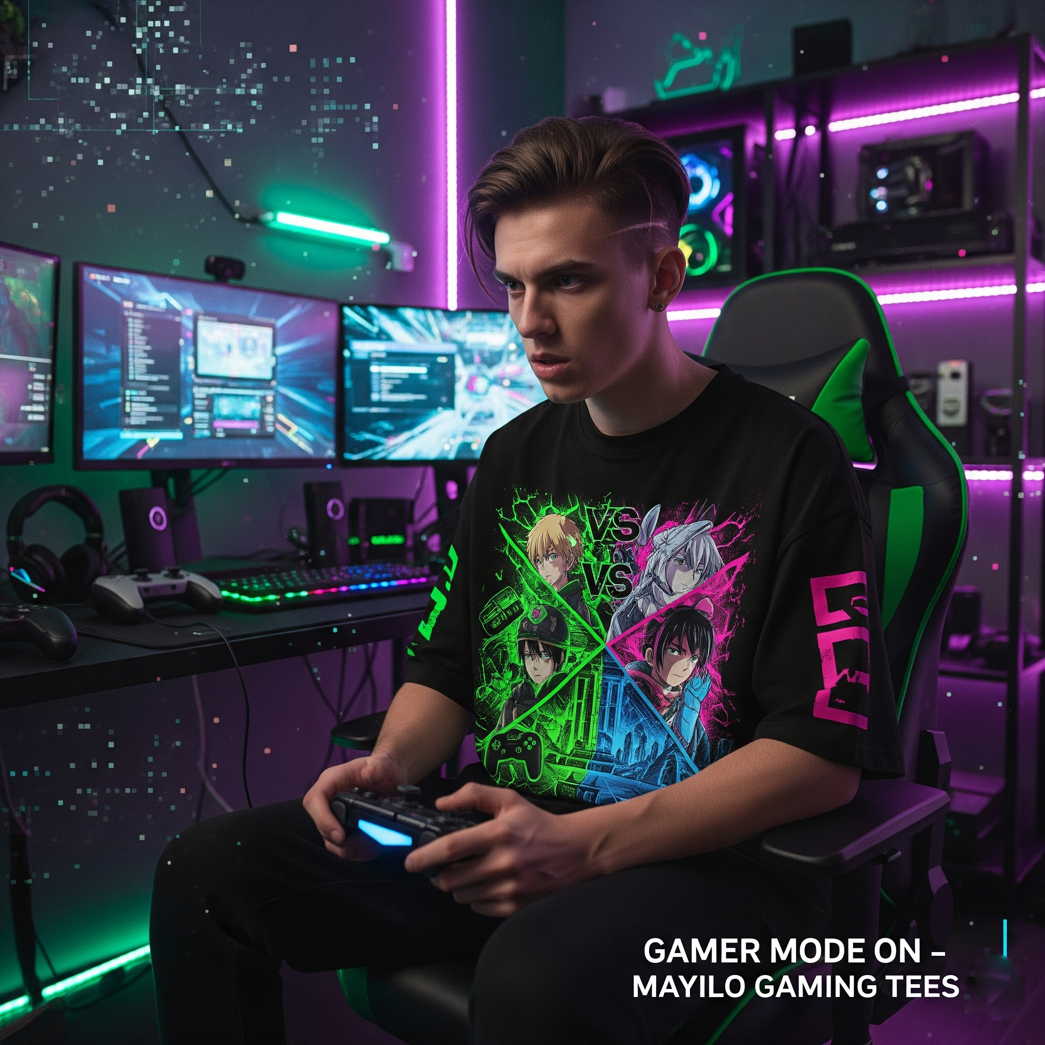 Gamer Mode On: Must-Have Gaming T-Shirts for Esports Fans