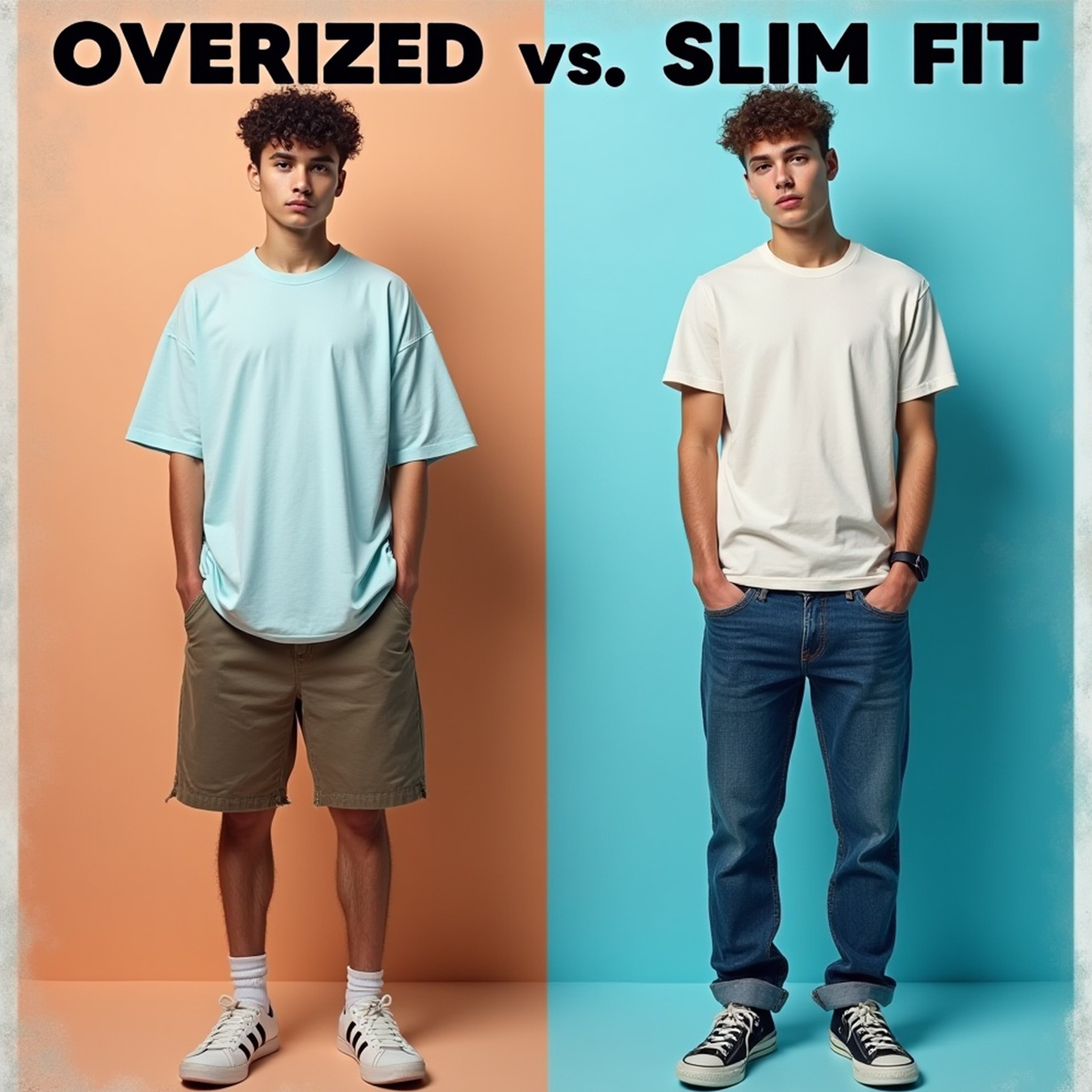 Oversized vs Slim Fit: Which T-Shirt Style Suits You Best?