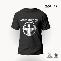 Beast Mode On T-shirt - Black