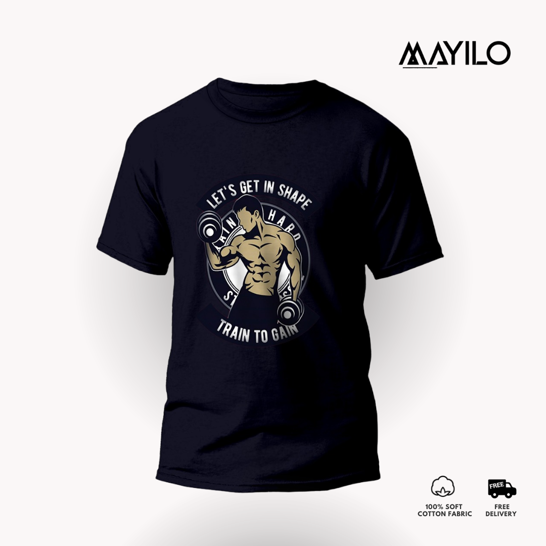 Gym T-shirt -Lets get in Shape