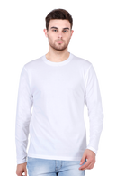 Full Sleeve Round Neck - White