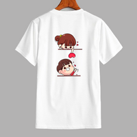Women’s White Printed T-Shirt – Stylish Half Sleeve Tee