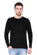 Round Neck Full Sleeve - Black