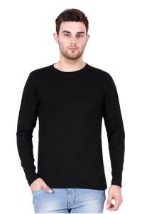 Round Neck Full Sleeve - Black