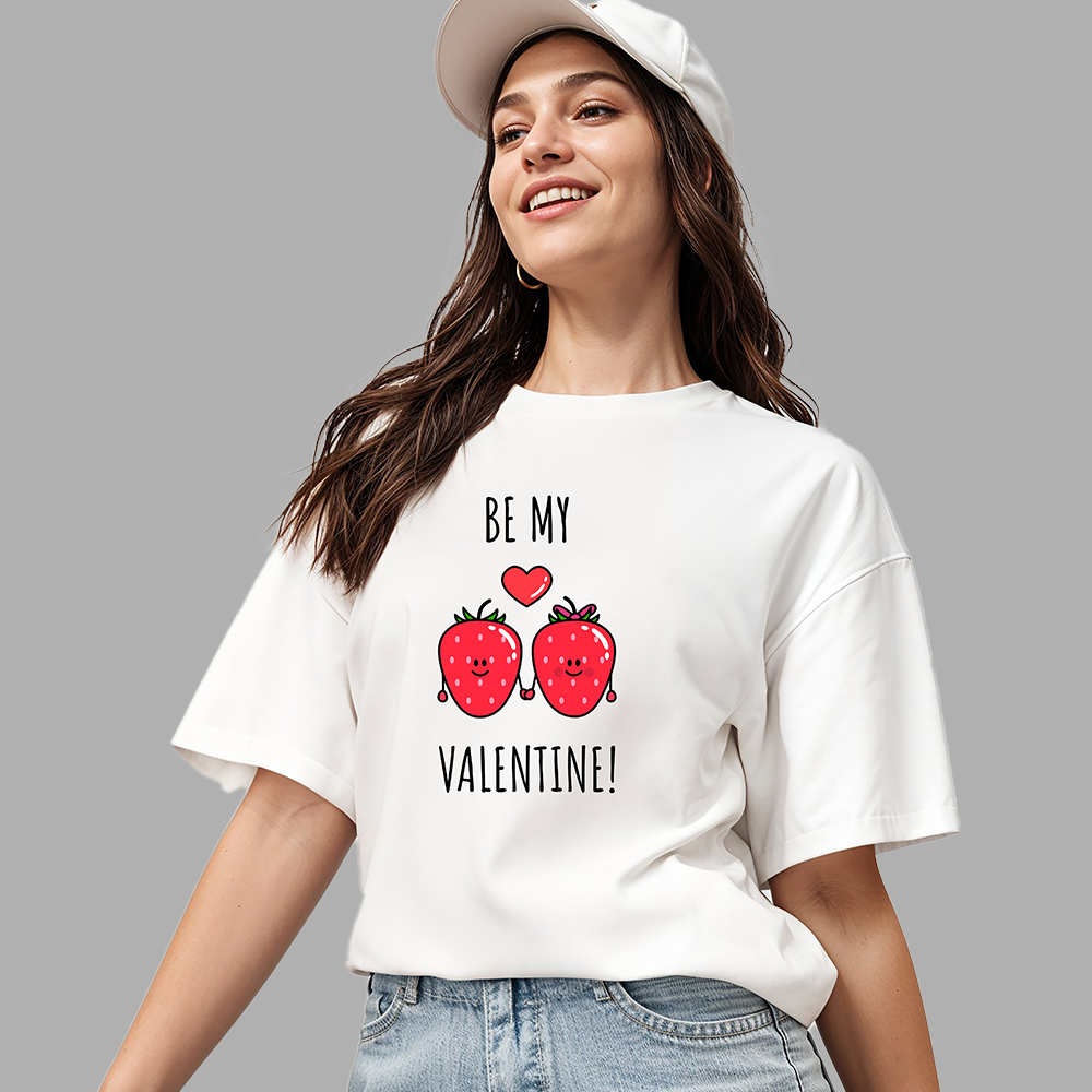 Cute Couple-Inspired T-Shirt – Romantic & Stylish Statement Tee