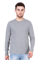 Round Neck Full Sleeve - Grey