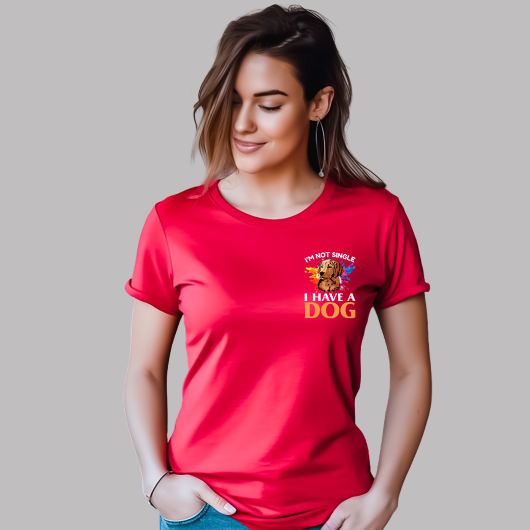 Regular Fit Women Side Print Tee