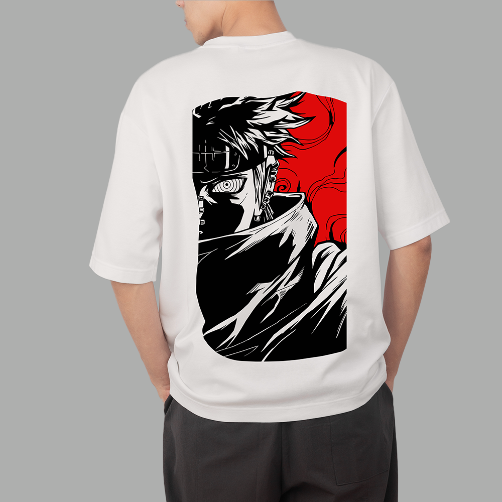 Naruto Oversized T-Shirt – Back Print