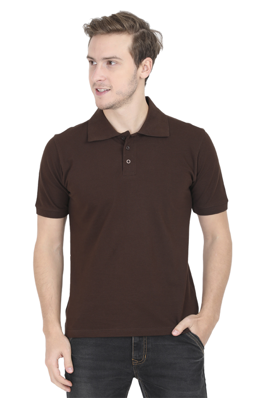 Coffee Brown Polo T-shirts