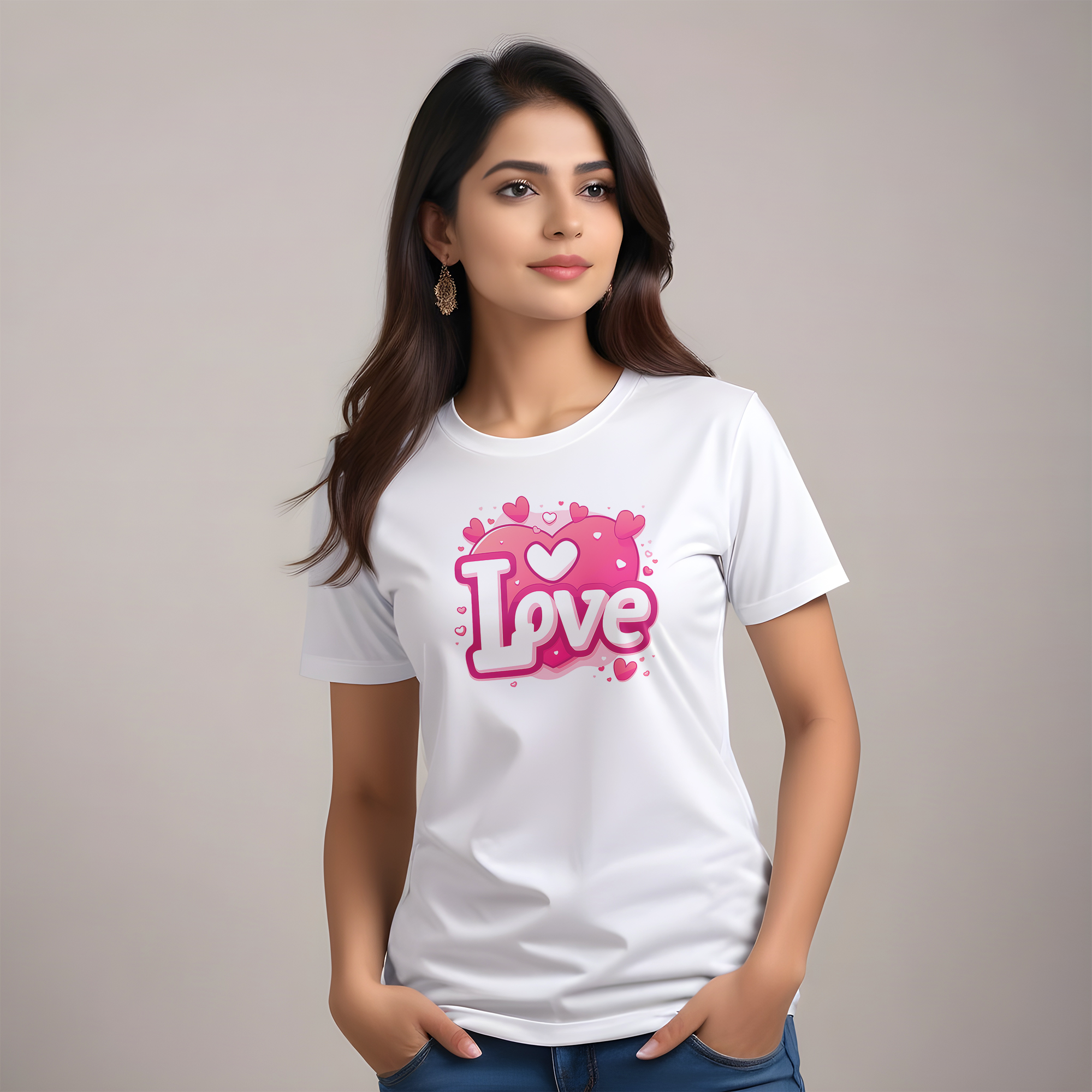 "Love" Graphic Tee for Women