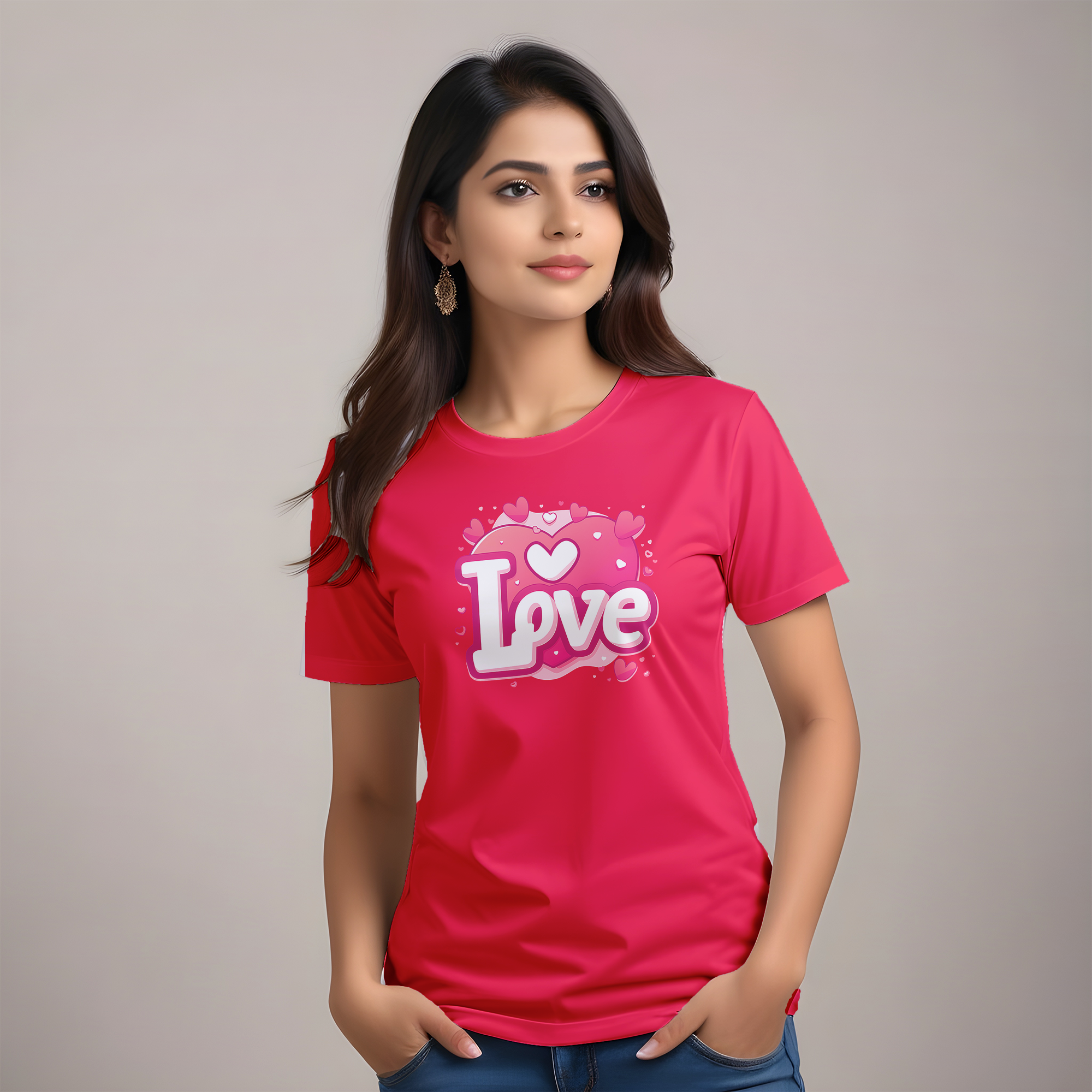 "Love" Graphic Tee for Women