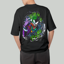 Oversized Joker x Venom Dual-Print T-Shirt | Villain Fusion Edition