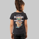 Teddy Bear Kids Back Print T-Shirt – Cute & Comfy for Kids