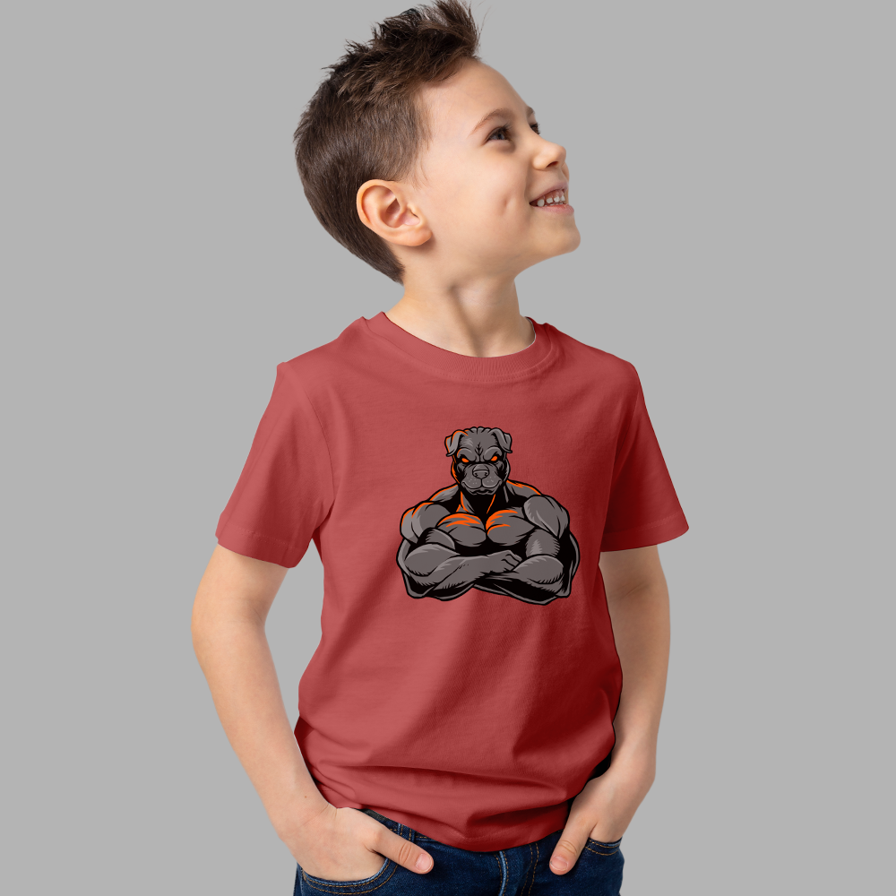Power Pup T-Shirt for Kids – Bold & Comfortable Dog Graphic Tee