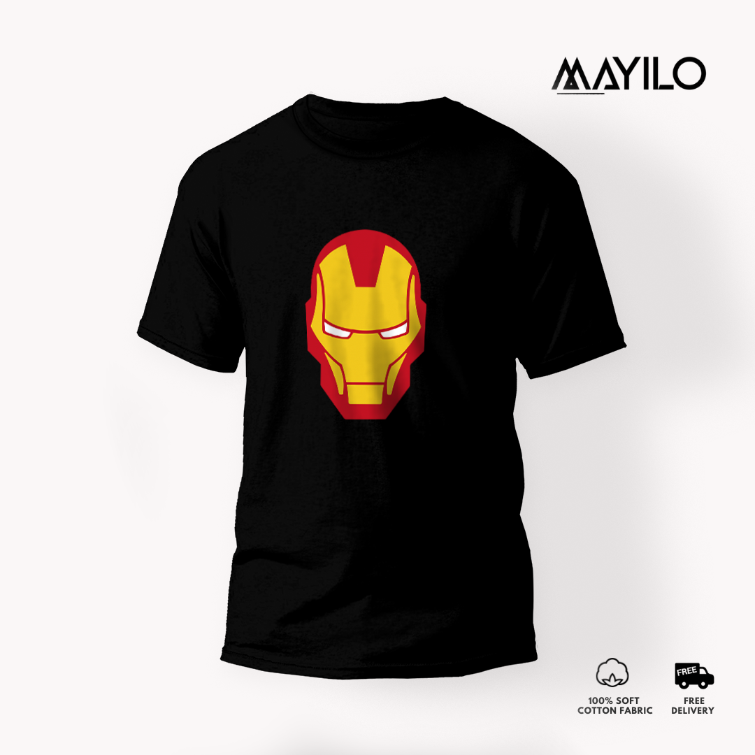 Iron Man T-shirts - Black