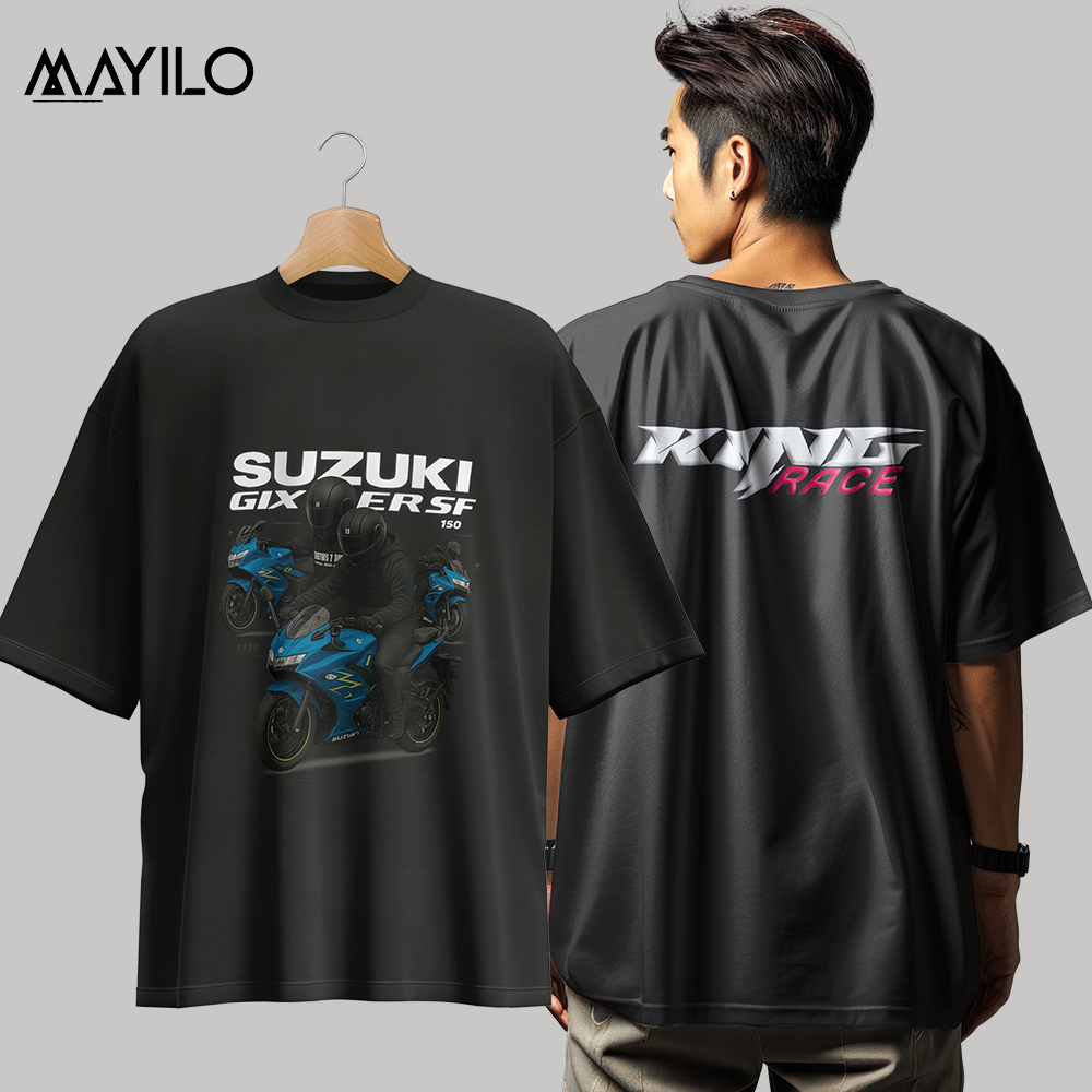 Rider Tee | Oversized Biker T-Shirt for Motorcycle Riders