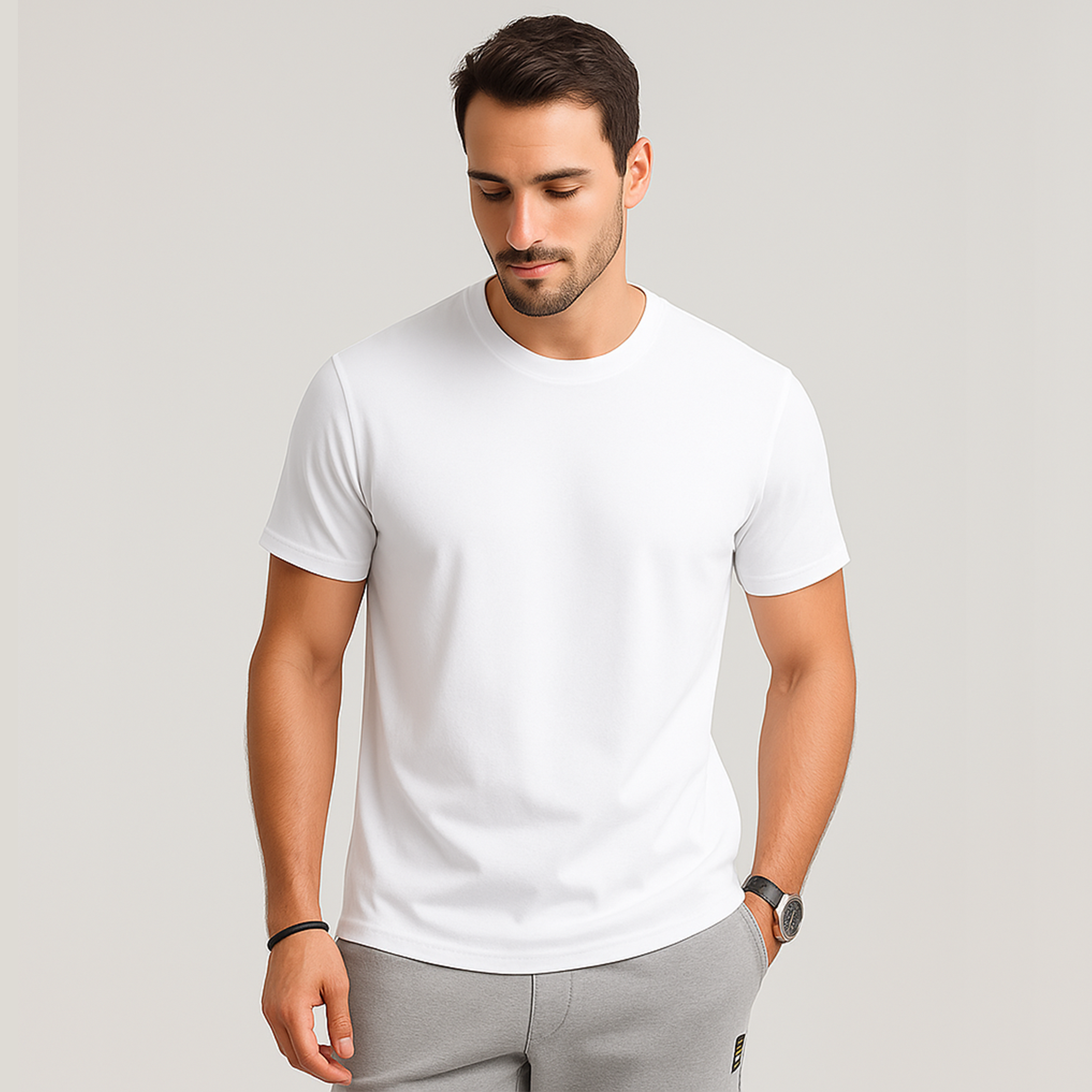 Premium Cut And Neck T-shirt